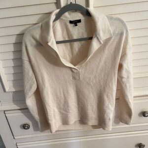 Quince Ivory Knit Pullover